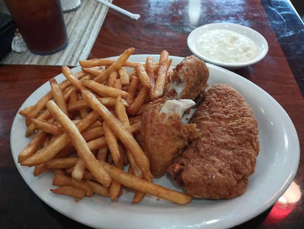 Chicken Strips and Beer Batter Fries